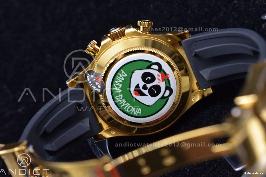 V AllSeason Best Diamonds Black Daytona Dial BTF Rubber Strap 769 Edition On SA4130 Oysterflex 116518 1:1 0223